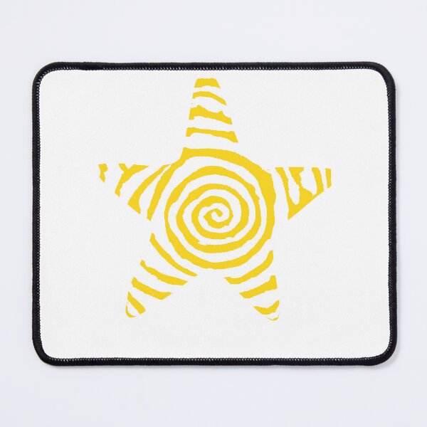 Item preview, Yellow Star – Punk Spiral Design designed and sold by FarieArt.