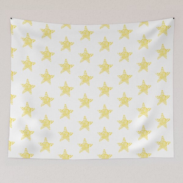 Item preview, Yellow Star – Punk Spiral Design designed and sold by FarieArt.