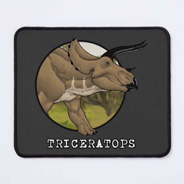 Item preview, Three-horned face designed and sold by PaleoFantasies.