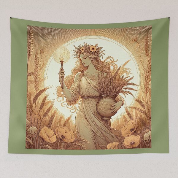 Item preview, Demeter – Goddess of Nature and Harvest designed and sold by Roberta Calabrese.