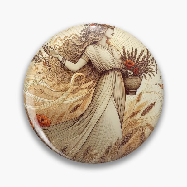 Item preview, Demeter – Goddess of Nature and Harvest designed and sold by Roberta Calabrese.