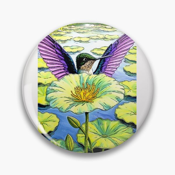 Item preview, Hummingbird Sylph-de-cauda-violeta (Aglaiocercus coelestis) designed and sold by Helios Be. Lavsh.
