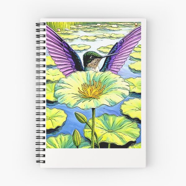 Item preview, Hummingbird Sylph-de-cauda-violeta (Aglaiocercus coelestis) designed and sold by Helios Be. Lavsh.