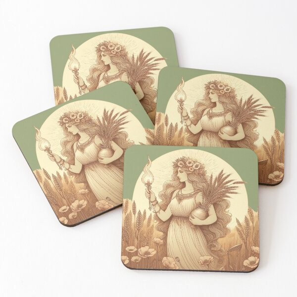 Item preview, Demeter – Goddess of Nature and Harvest designed and sold by Roberta Calabrese.