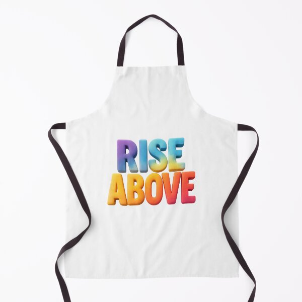 Item preview, Rise Above 3D Colorful Motivational Quote Design designed and sold by WolfPixelRo.
