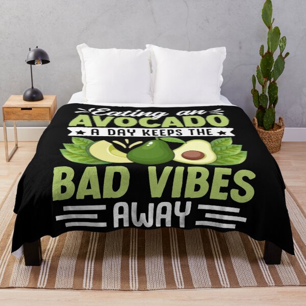 Item preview, Eating An Avocado A Day Keeps The Bad Vibes Away designed and sold by Faiza Styles.