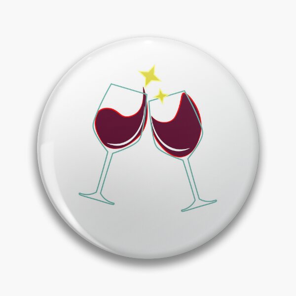 Item preview, Wine glasses celebrating in a toast designed and sold by Merch Project.