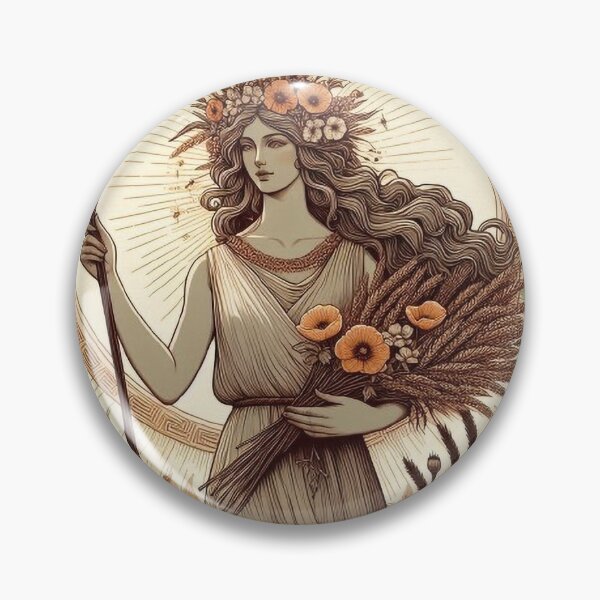 Item preview, Demeter – Goddess of Nature and Harvest designed and sold by Roberta Calabrese.