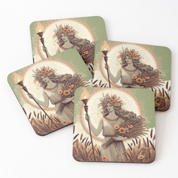 Item preview, Demeter – Goddess of Nature and Harvest designed and sold by Roberta Calabrese.