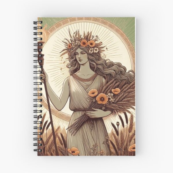 Item preview, Demeter – Goddess of Nature and Harvest designed and sold by Roberta Calabrese.