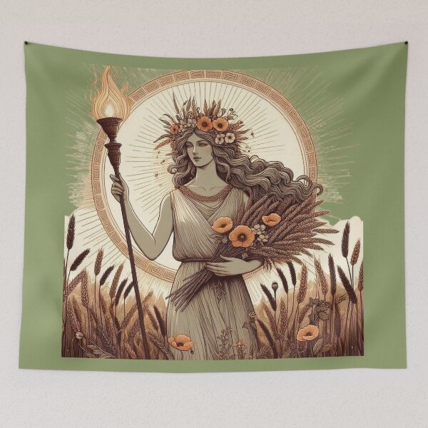 Item preview, Demeter – Goddess of Nature and Harvest designed and sold by Roberta Calabrese.