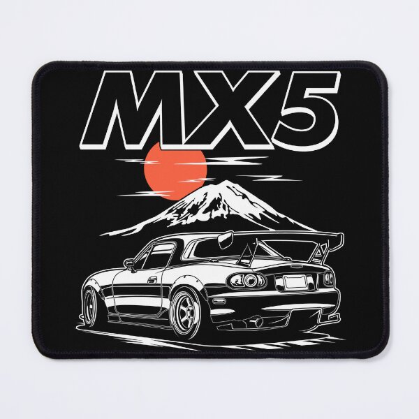 Item preview, MX5 Tshirt with Mount Fuji and Rising Sun designed and sold by mudfleap.