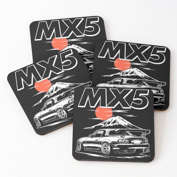 Item preview, MX5 Tshirt with Mount Fuji and Rising Sun designed and sold by mudfleap.