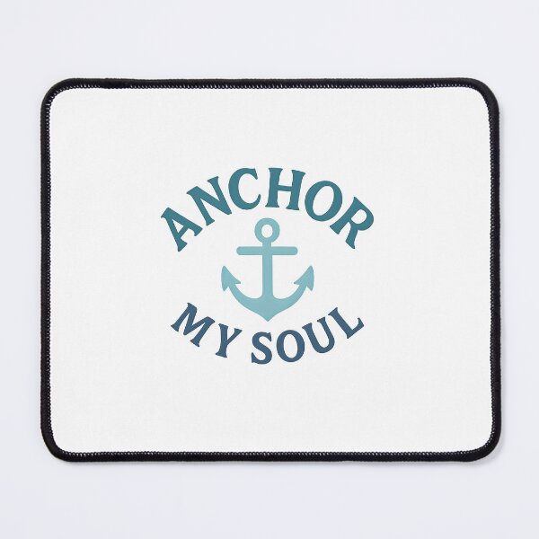 Item preview, Anchor My Soul – Nautical Serenity Design designed and sold by WolfPixelRo.