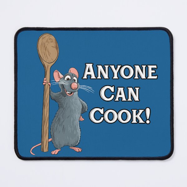 Item preview, Anyone Can Cook - Ratatouille designed and sold by blacksnowcomics.