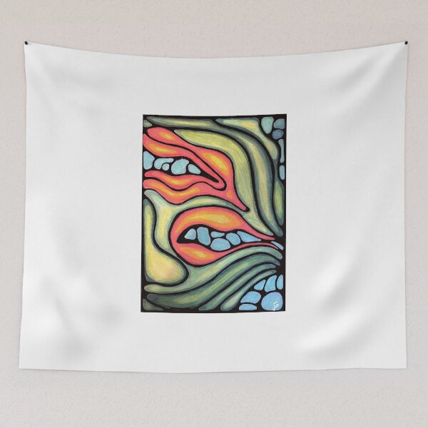 Item preview, Neurological hand drawing with floral inspiration. designed and sold by Inspire l’essentiel .