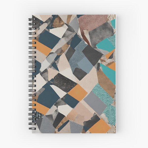 Item preview, please create an optimized listing for artwork with orange and blue marble swirls designed and sold by echowood26.