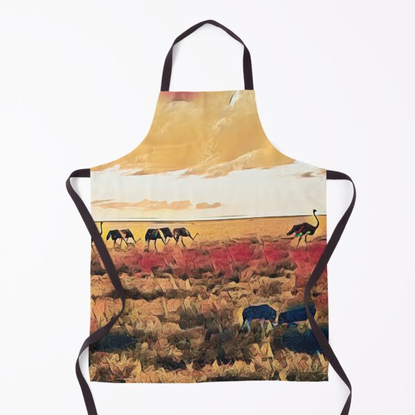 Item preview, Dusty Ostrich Parade Artfully Presented designed and sold by Kay Brewer.