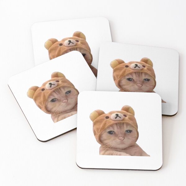 Item preview, moody cat designed and sold by Club Zero.