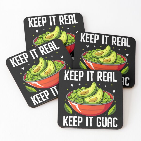 Item preview, Keep It Real Keep It Guac Avocado designed and sold by Faiza Styles.