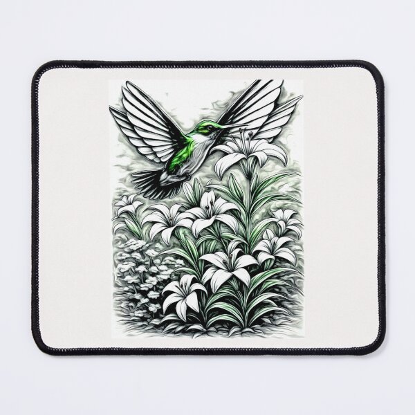Item preview, Hummingbird Sylph-de-cauda-violeta (Aglaiocercus coelestis)#2 designed and sold by Helios Be. Lavsh.