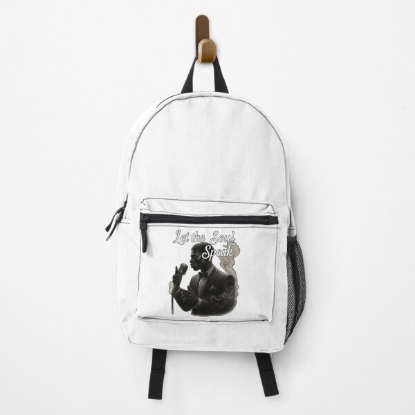 Item preview, Soul Singer Silhouette – Retro Jazz Art with Smoke Effect designed and sold by JenniferCreaArte .