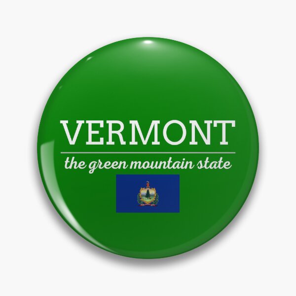 Item preview, VERMONT State with Flag designed and sold by philevera.