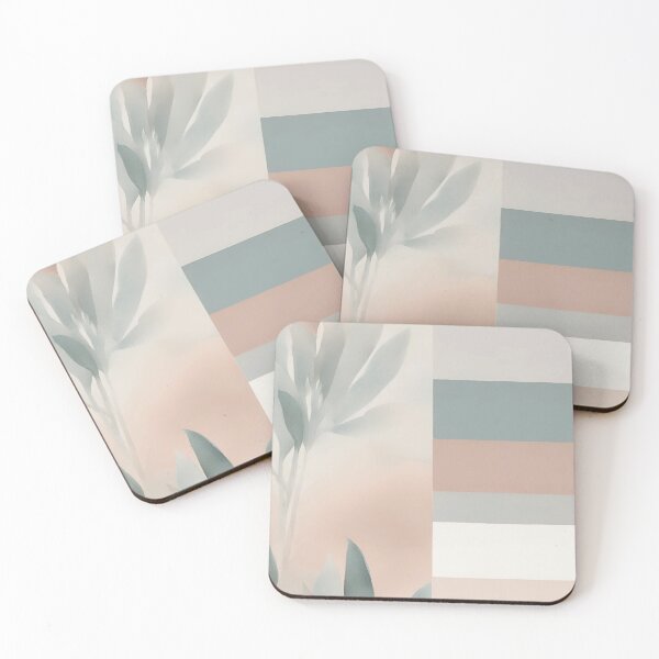Item preview, Vintage Fern Pattern – Muted Pastel Botanical Design designed and sold by echowood26.