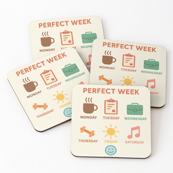 Item preview, Perfect Week designed and sold by fadilow.