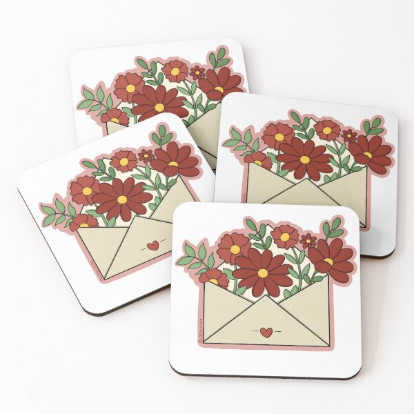 Item preview, Flowers in envelope  designed and sold by thethreecircles.