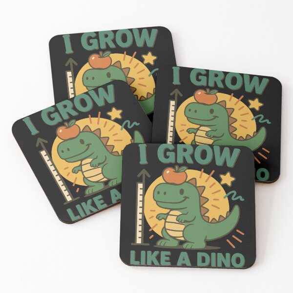 Item preview, I Grow Like A Dino Dinosaur Lover Kids designed and sold by LuminOrb.