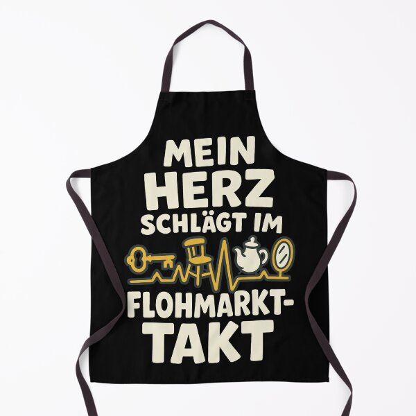 Item preview, My Heart Beats To The Beat Of A Flea Market designed and sold by LuminOrb.