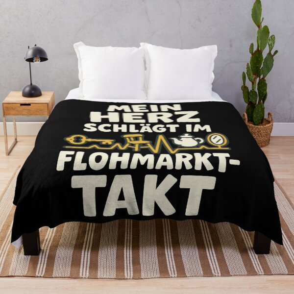 Item preview, My Heart Beats To The Beat Of A Flea Market designed and sold by LuminOrb.