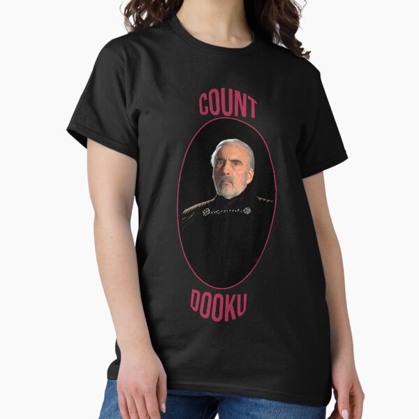 Vista previa del artículo con la obra «Gráfico del conde Dooku», diseñado y vendido por vpublic.
