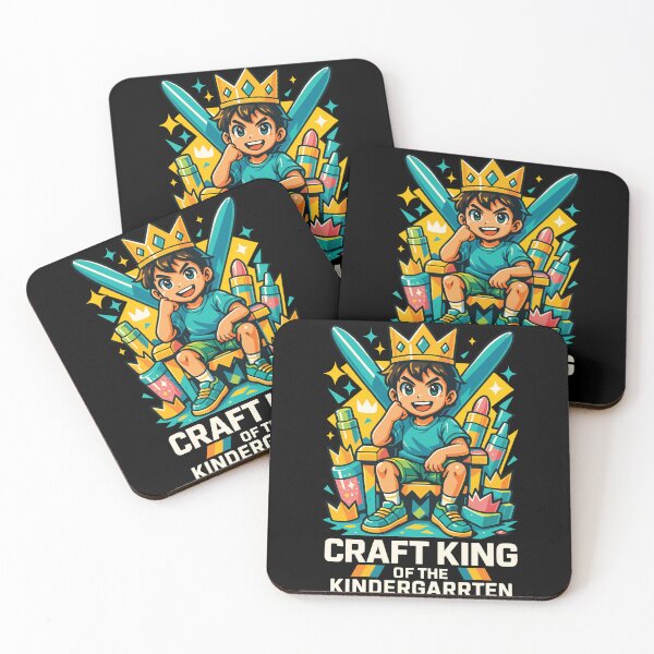 Item preview, Craft King Of The Kindergarten Child Artist designed and sold by LuminOrb.
