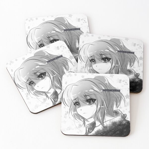 Item preview, Monochrome anime girl  designed and sold by Ryukais-comix.