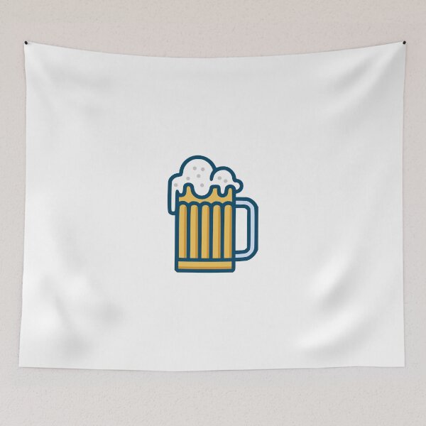 Item preview, Beer Sticker! designed and sold by DoodleDashCollective.