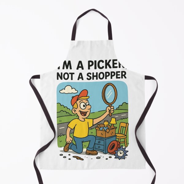 Item preview, I'm A Picker Not A Shopper Vintage Retro designed and sold by LuminOrb.