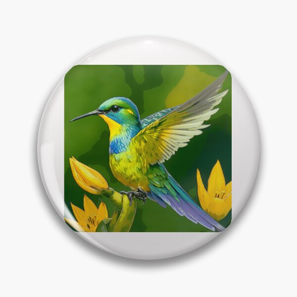 Item preview, Hummingbird Sylph-de-cauda-violeta (Aglaiocercus coelestis)#1 designed and sold by Helios Be. Lavsh.