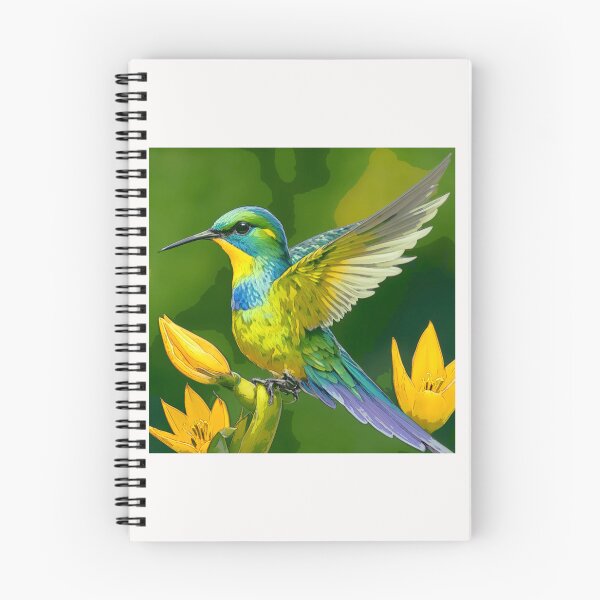 Item preview, Hummingbird Sylph-de-cauda-violeta (Aglaiocercus coelestis)#1 designed and sold by Helios Be. Lavsh.