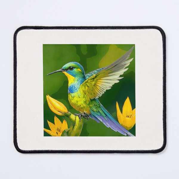 Item preview, Hummingbird Sylph-de-cauda-violeta (Aglaiocercus coelestis)#1 designed and sold by Helios Be. Lavsh.