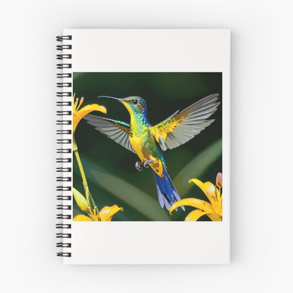 Item preview, Hummingbird Sylph-de-cauda-violeta (Aglaiocercus coelestis)#4 designed and sold by Helios Be. Lavsh.