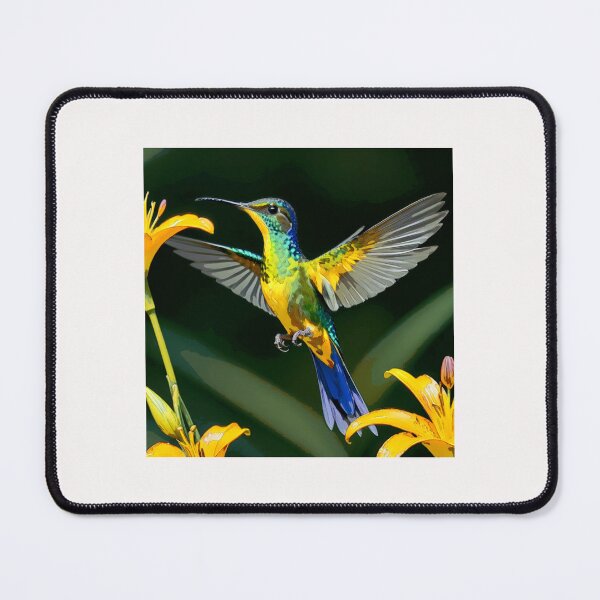Item preview, Hummingbird Sylph-de-cauda-violeta (Aglaiocercus coelestis)#4 designed and sold by Helios Be. Lavsh.