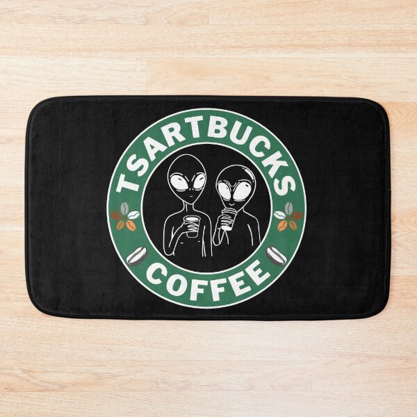 Item preview, "Tsartbucks Alien Coffee – Fun Sci-Fi  with a Cosmic Twist" designed and sold by nuchy.