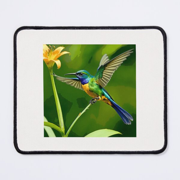 Item preview, Hummingbird Sylph-de-cauda-violeta (Aglaiocercus coelestis)#5 designed and sold by Helios Be. Lavsh.