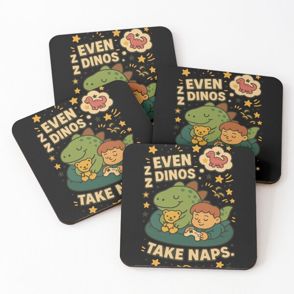 Item preview, Even Dinos Take Naps Dinosaur Lovers designed and sold by LuminOrb.