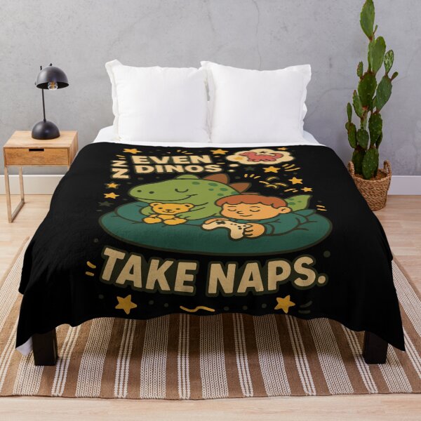 Item preview, Even Dinos Take Naps Dinosaur Lovers designed and sold by LuminOrb.