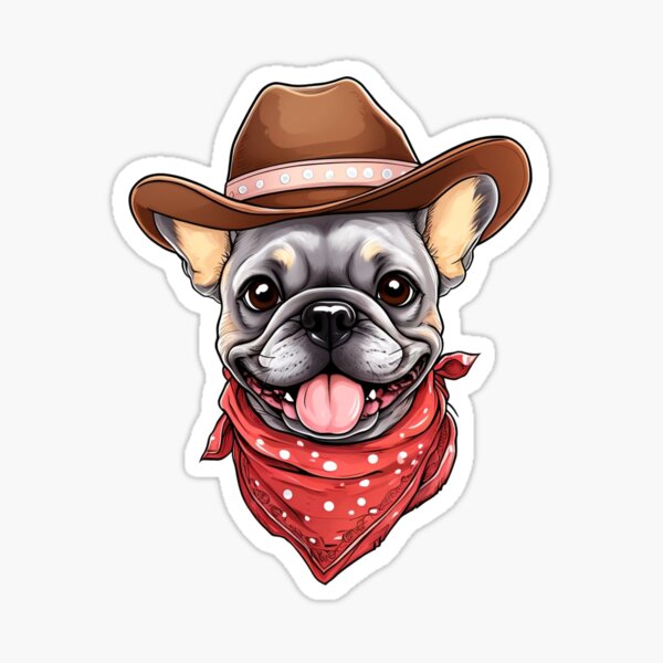 Artikel-Vorschau von Nur Western-Vibes: Cowboy Dog, designt und verkauft von DesignsBySkull.