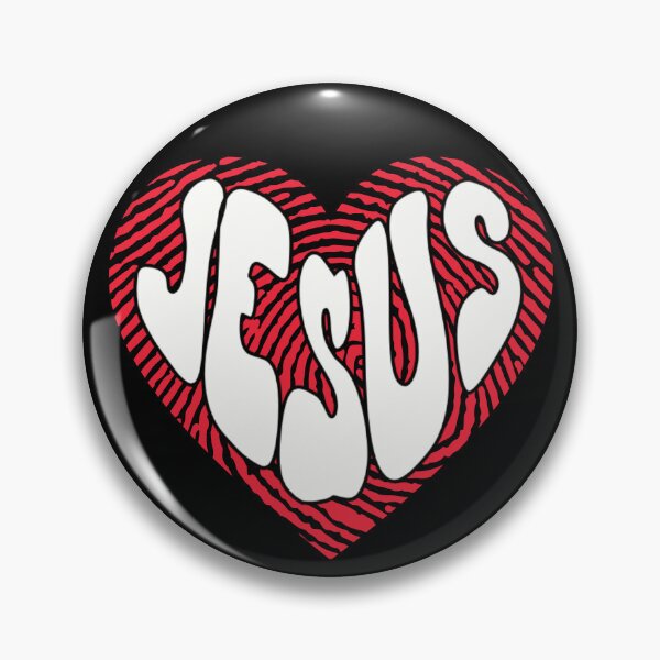 Item preview, Jesus Fingerprint On My Heart designed and sold by threadsjam.