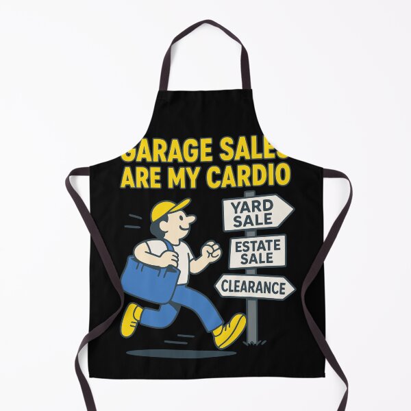 Item preview, Garage Sales Are My Cardio Flea Market Lovers designed and sold by LuminOrb.